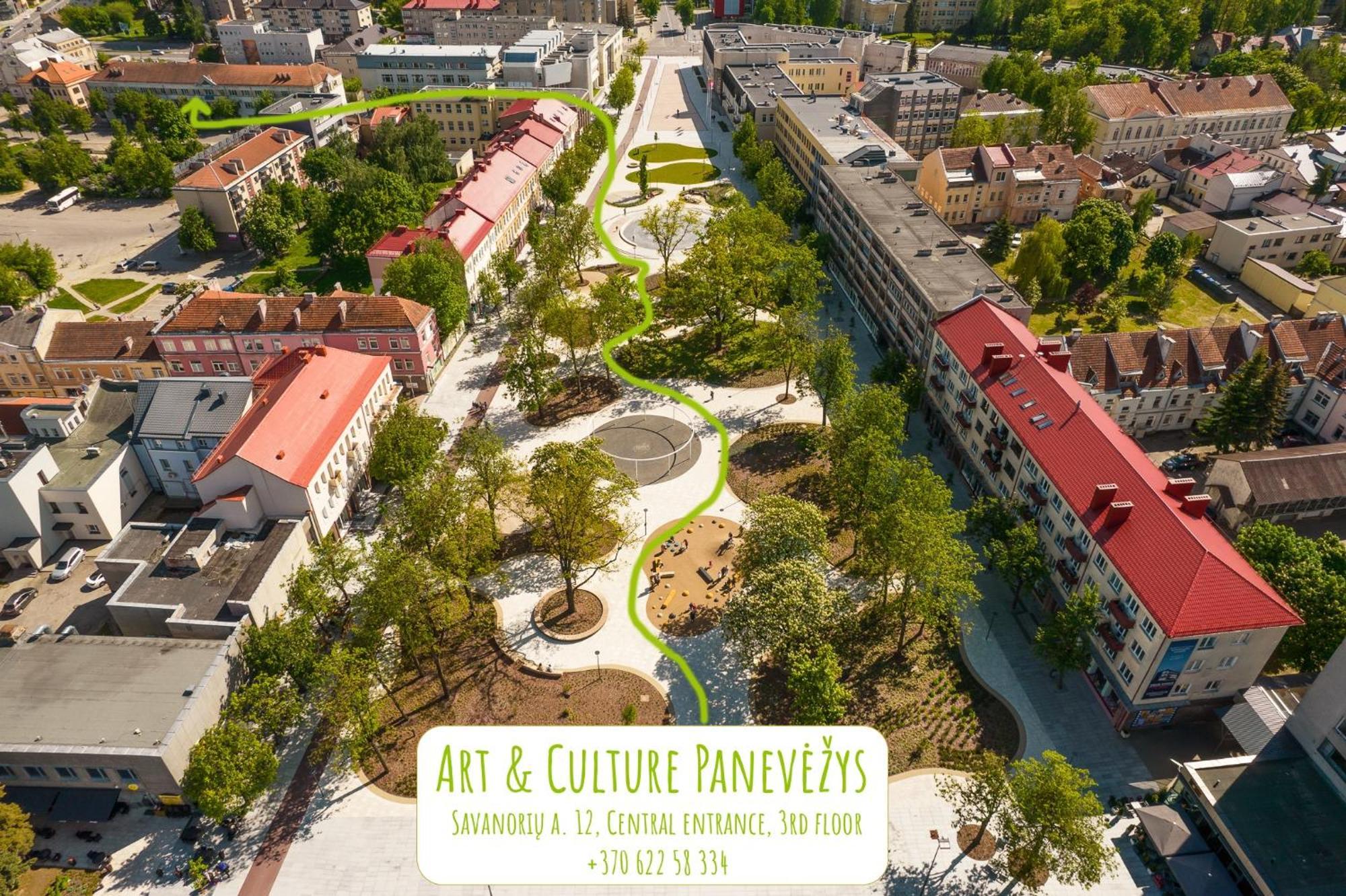 Art & Culture Panevezys Pansiyon Dış mekan fotoğraf